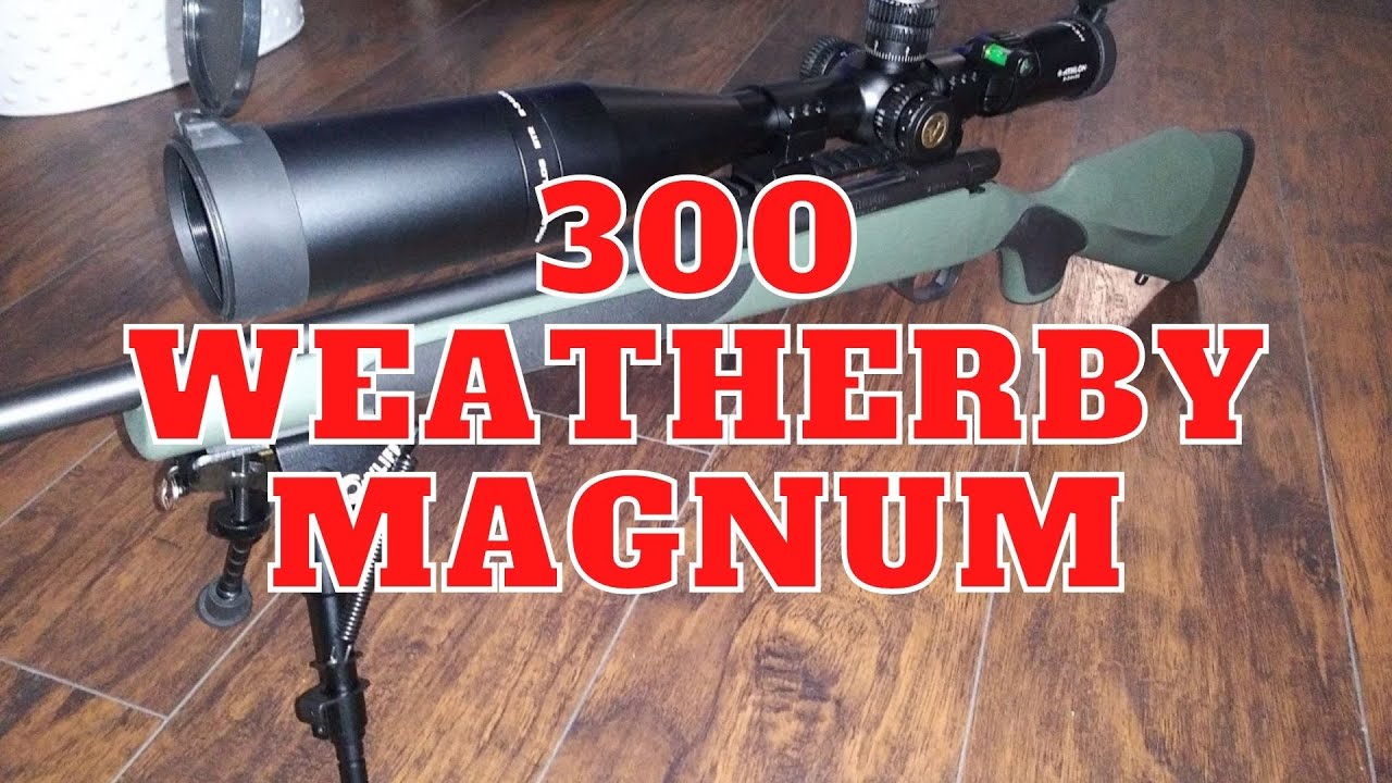 First Time Shooting The 300 Weatherby Magnum | Weatherby Vanguard Series 2