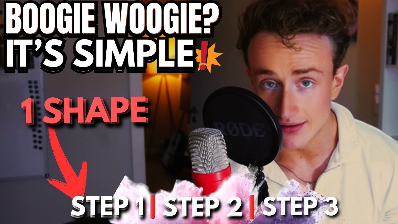 How To Play Boogie Woogie Piano (the right way...)