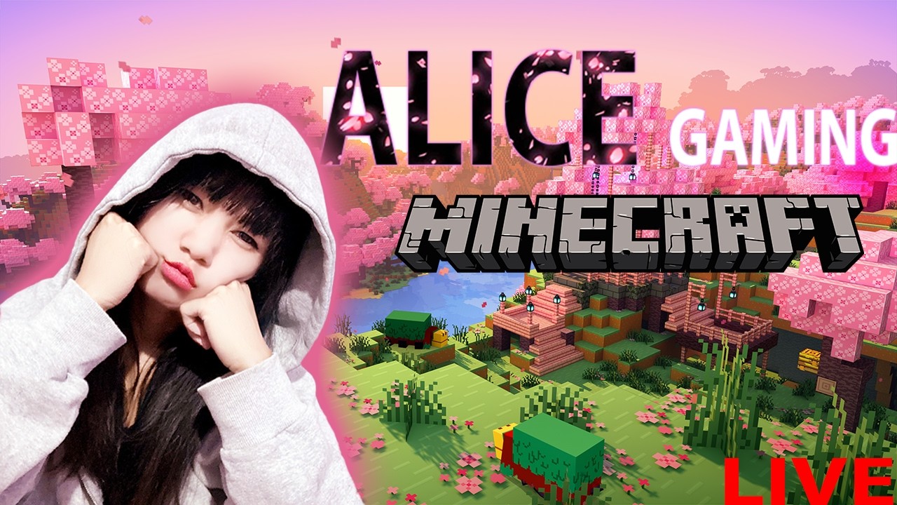 MINECRAFT LLIVE – Join Now! Indian Girl Gamer from Northeast