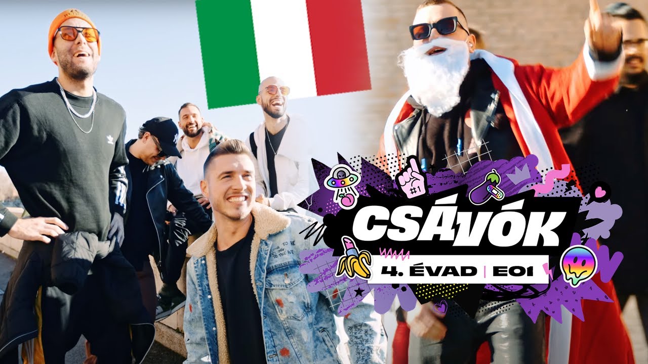 CSÁVÓK S04E01 - TI IRÁNYÍTOTTÁTOK A NAPUNKAT (Irány Róma pt.01)