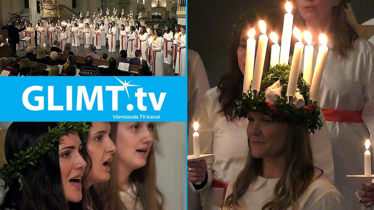 V&auml;rmlands Lucia 2024, konsert fr&aring;n domkyrkan