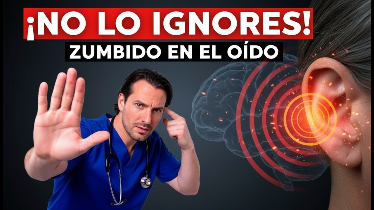 El ZUMBIDO en el Oído APARECE por Esta Razón ¡No Lo Ignores! | 7 Causas y 5 Soluciones