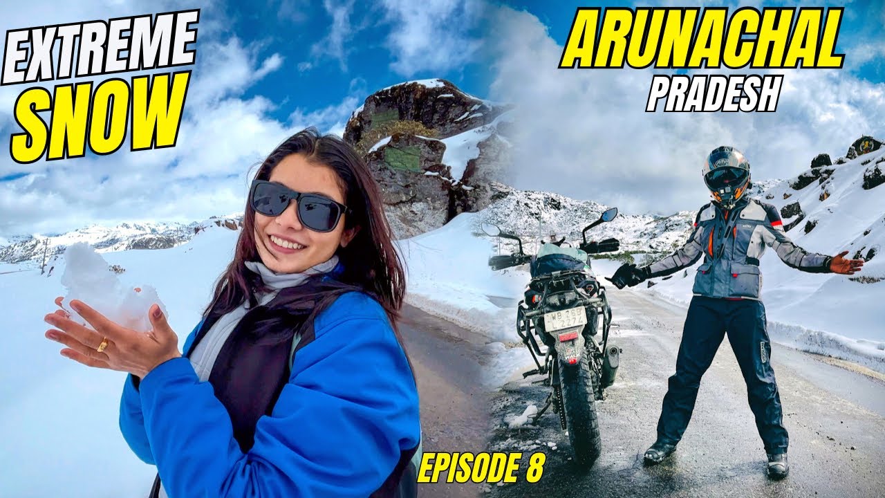 জীবনের সেরা বরফের EXPERIENCE করলাম BUMLA PASS এ ❤️ | ADVENTUROUS ARUNACHAL | Ep 8