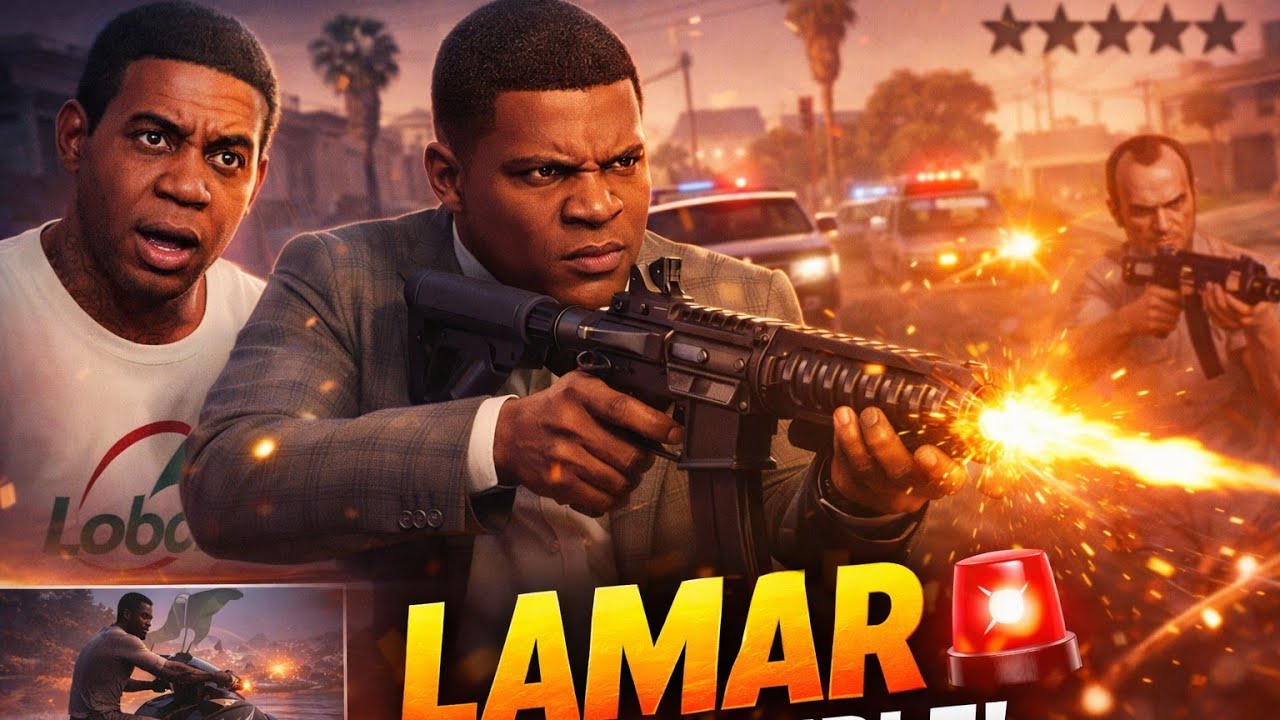 GTA 5 Hood Safari Mission 🔥 Lamar & Trevor Gang Trouble | Full Gameplay@Fabshrigamer 