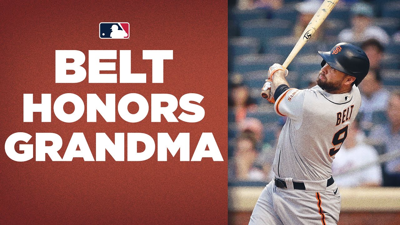 Brandon Belt dedicates 4-for-5, 2-homer performance to grandmother who passed away earlier in day