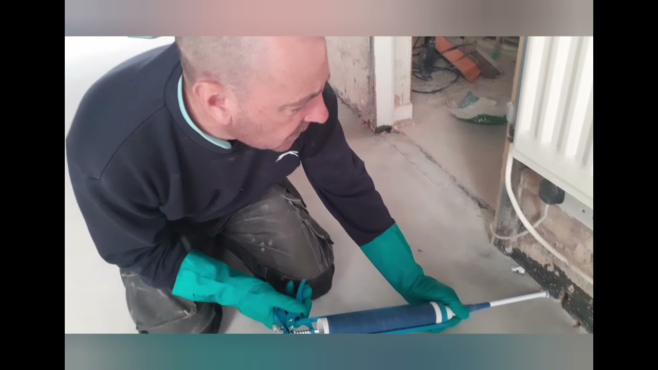 DIY Damp proofing part 2