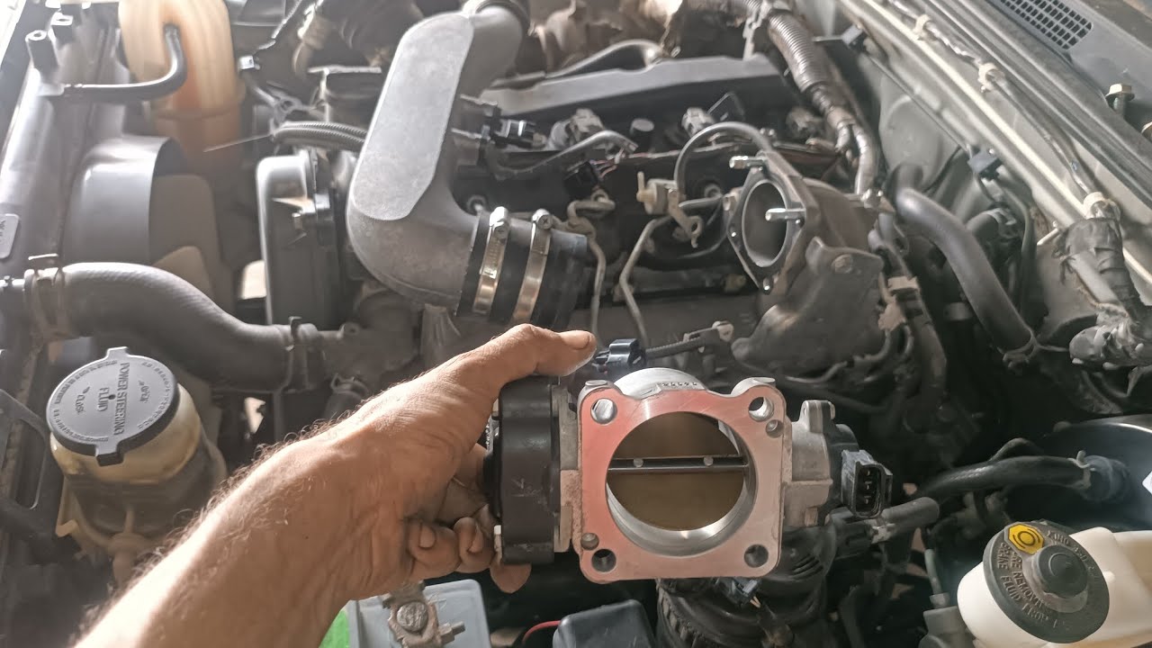 هايلوكس ديزل صيانه عدم استجابة في التسارع P0488 ، تويوتا هايلوكس/Toyota Hilux حل عطل في ثواني 😍😍🇩🇿🇩🇿