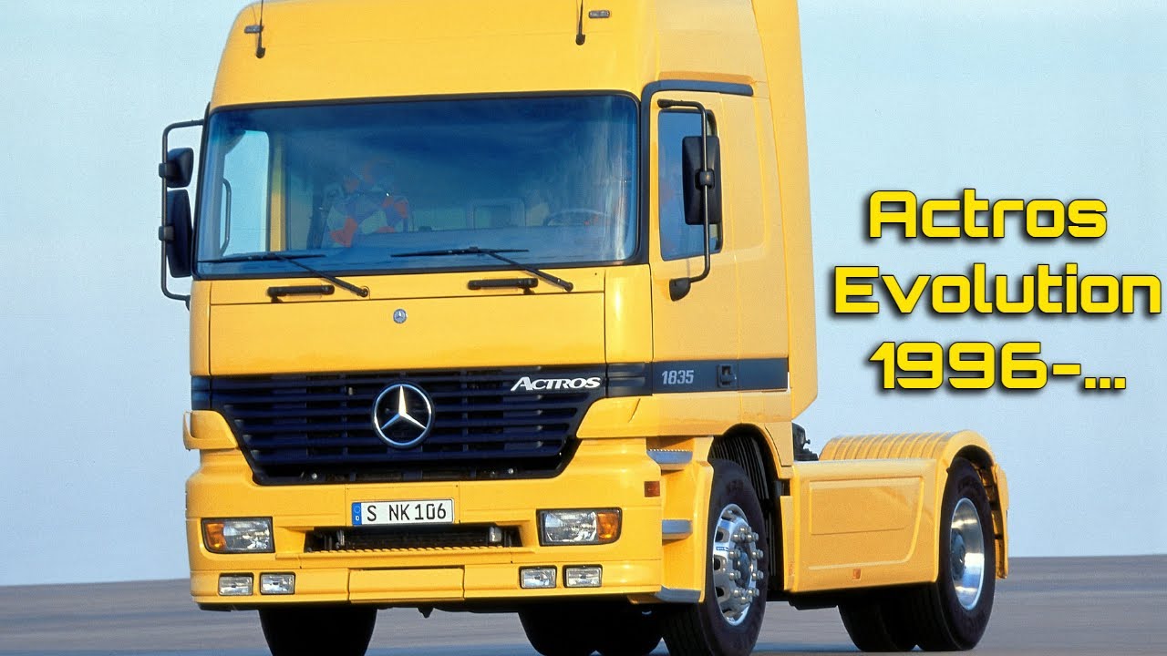 Mercedes Actros Evolution 1996-2023