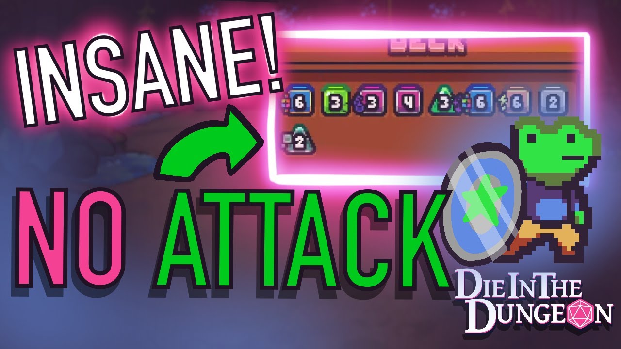 Can You Win Without ATTACK Dice? Die in the Dungeon