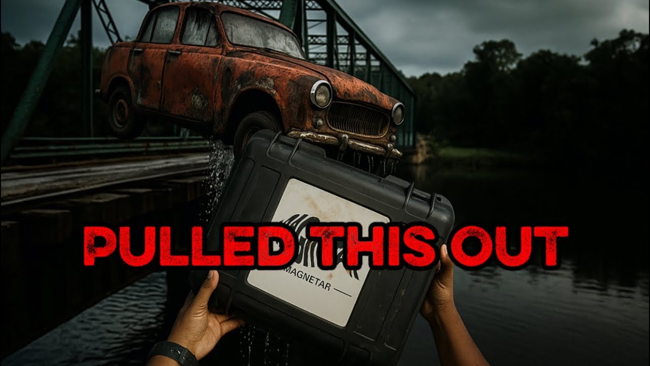 🚨 Pulled a CAR Out of the River! (Magnet Fishing in Ann Arbor, Michigan)