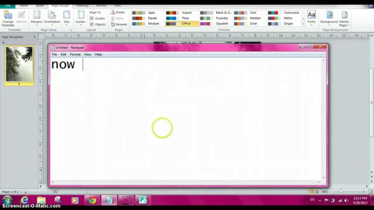 how to design a book cover on Microsoft publisher