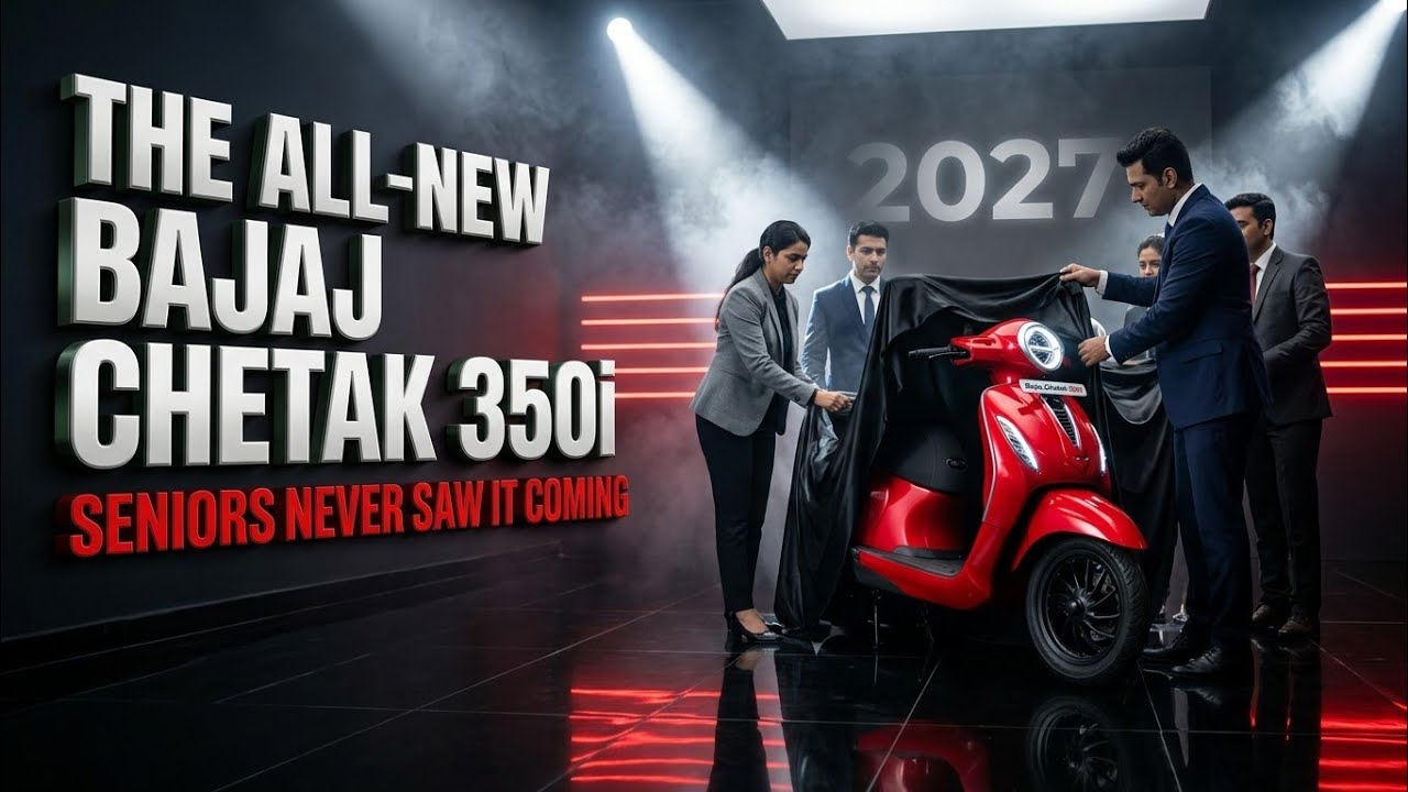 New 2027 Bajaj Chetak 3501 Unveiled! Next-Gen Electric Scooter Upgraded! 🔥🚨 | Latest Review!