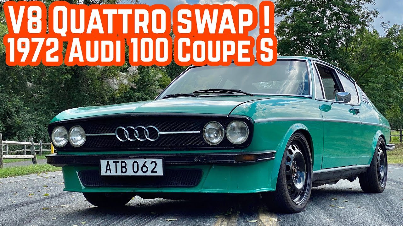 Безумный V8 Quattro, замененный на Audi 100 Coupe S 1972 года