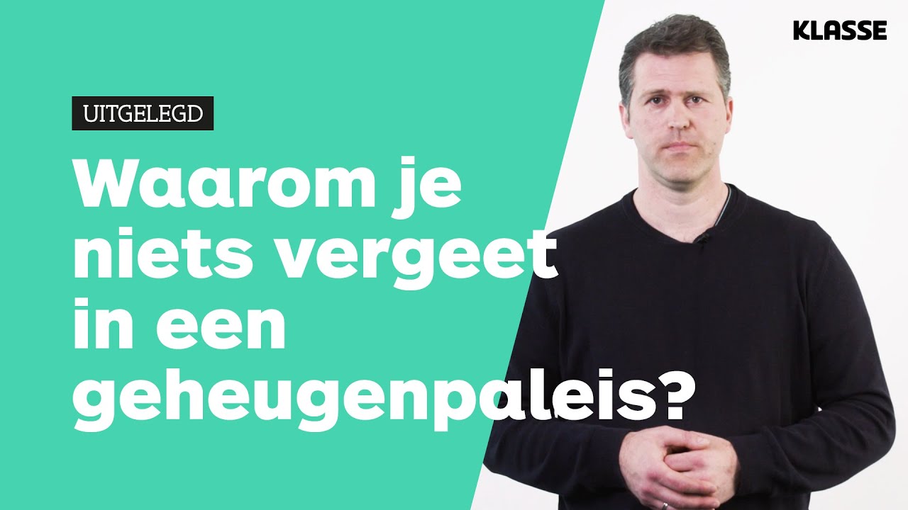 Waarom leerstof beter blijft hangen in een geheugenpaleis?