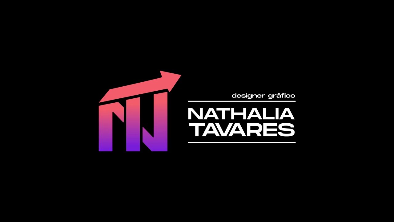 Logo Animada | Nathalia Tavares | Designer Gr&aacute;fico