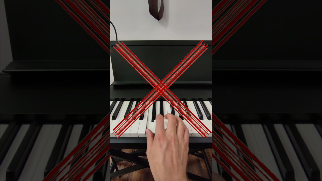 Którymi PALCAMI grać akordy na pianinie? 🎹 #pianino #granapianinie #akordy #muzyka