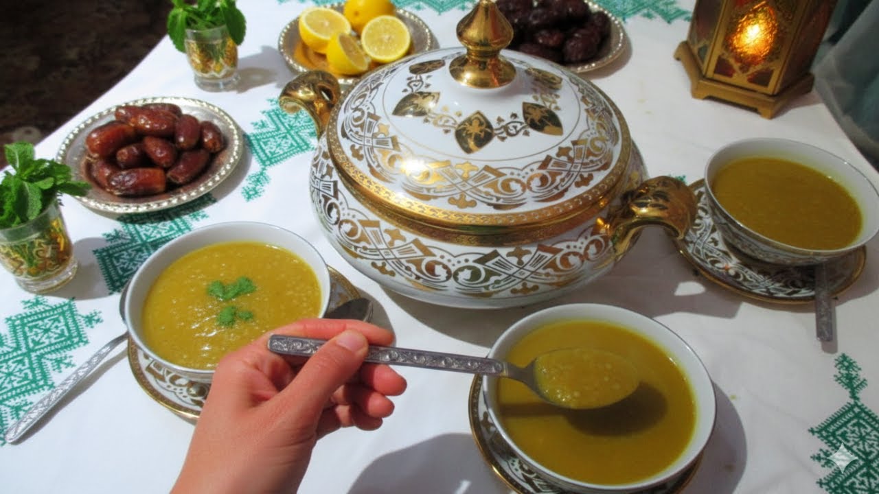 أم ضياء :شوربة الخضر الصحية 100%(الصوبة)بنينة بزاف ومستحيل تشبعي منها !!😋