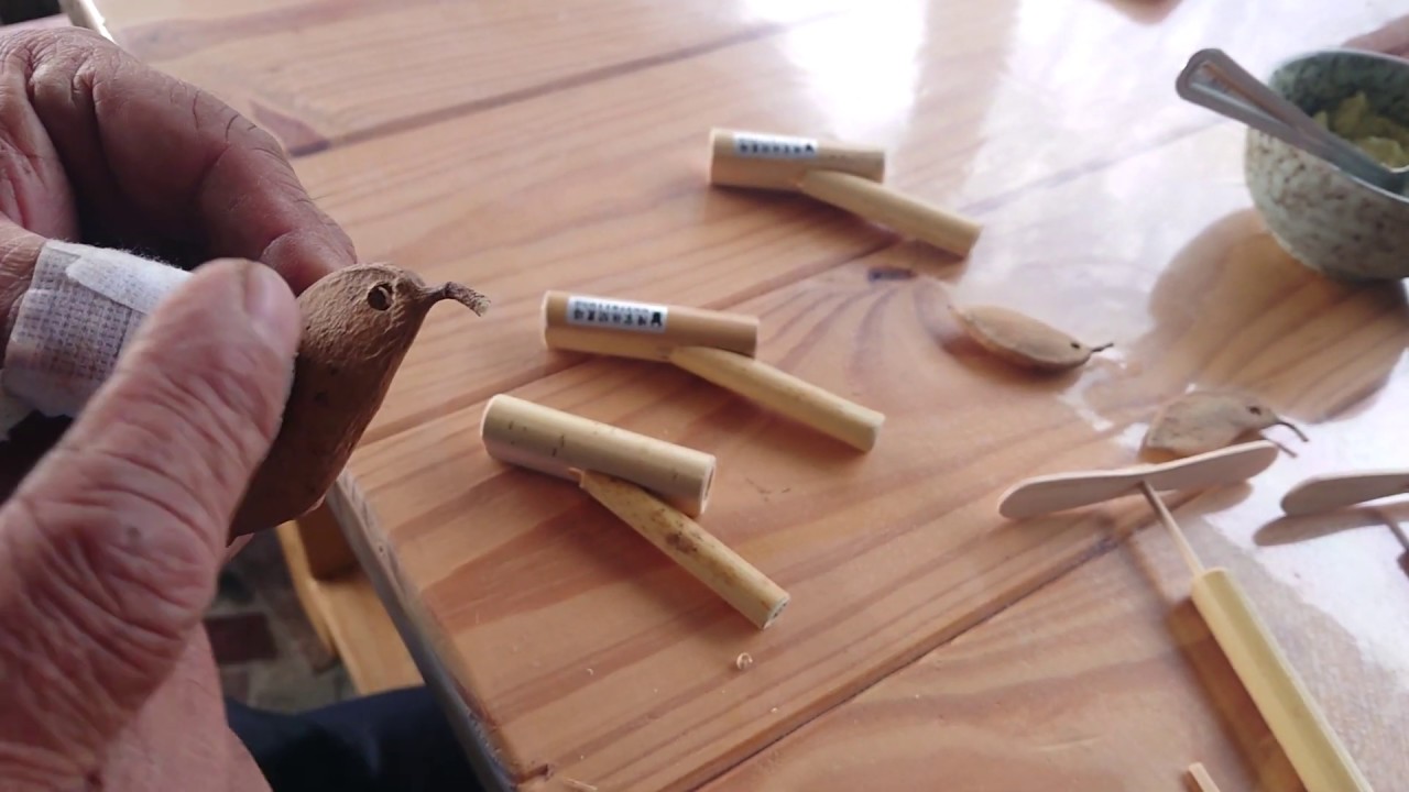九芎湖陳家休閒農場  DIY童玩 竹鳥笛
