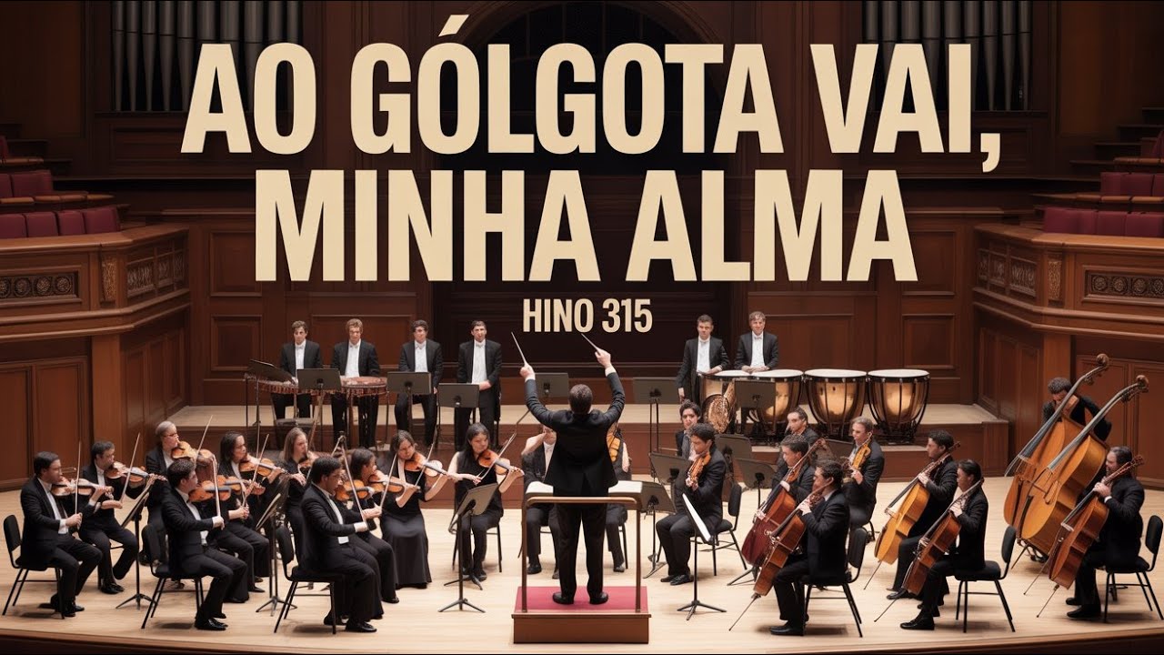 AO GÓLGOTA VAI, MINHA ALMA | HINO 315 (Orquestra Emaús)
