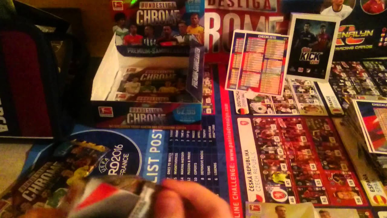 Box Bundesliga chrome 15/16 Cz.5/6