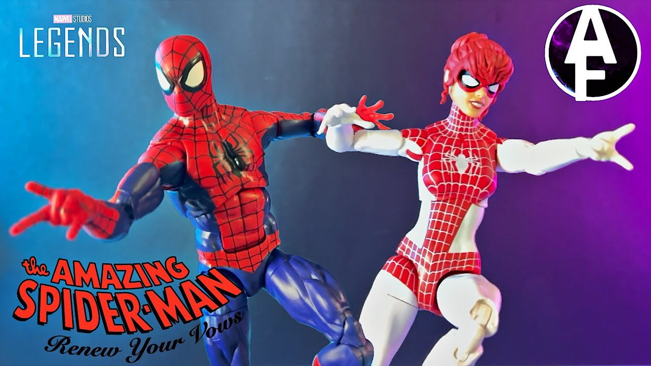 Marvel Legends | The Amazing Spider-Man Renew Your Vows| ASMR | Figures Review