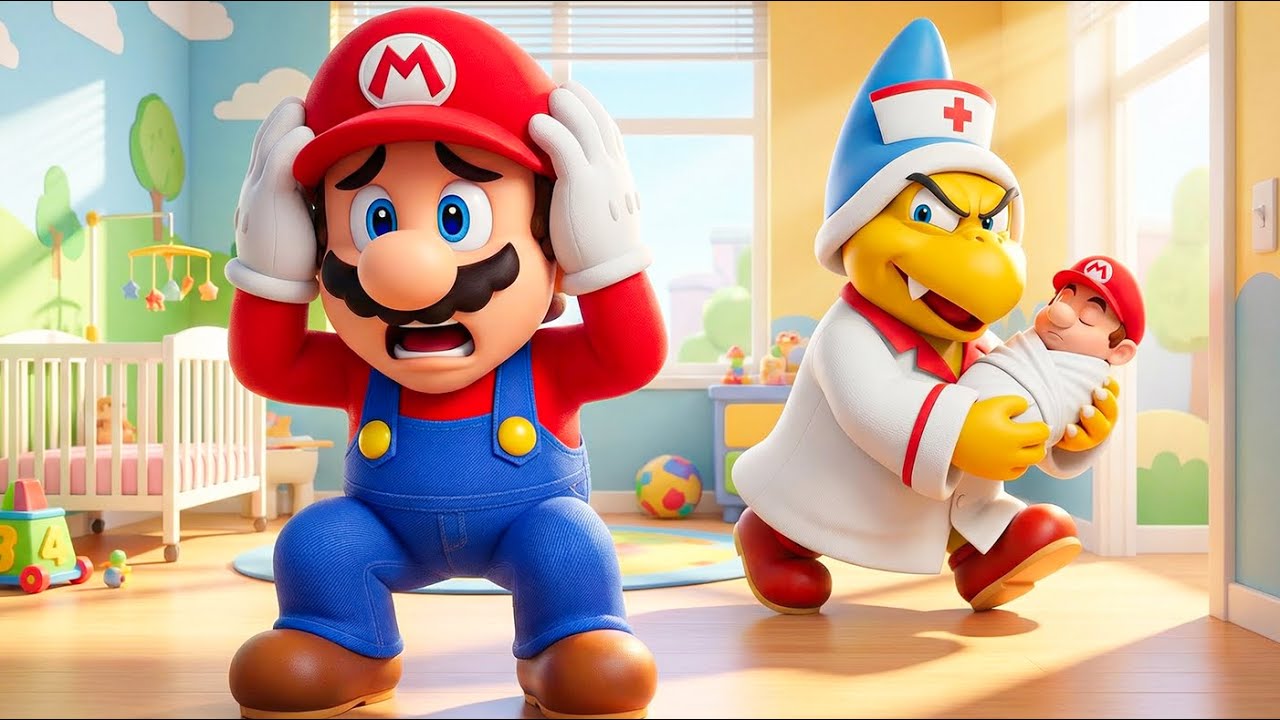 Pequeno Mario É Sequestrado Por Uma Bruxa – Será Que Mario Conseguirá Resgatar O Bebê A Tempo?