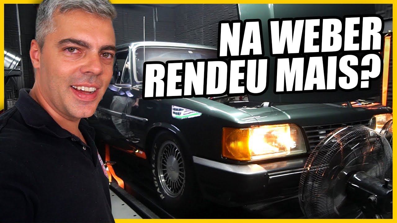 🔥Titio ACF e Weber 40🔥 Será que bateu a meta no Dinamômetro!? OPALÃO CARBURADO