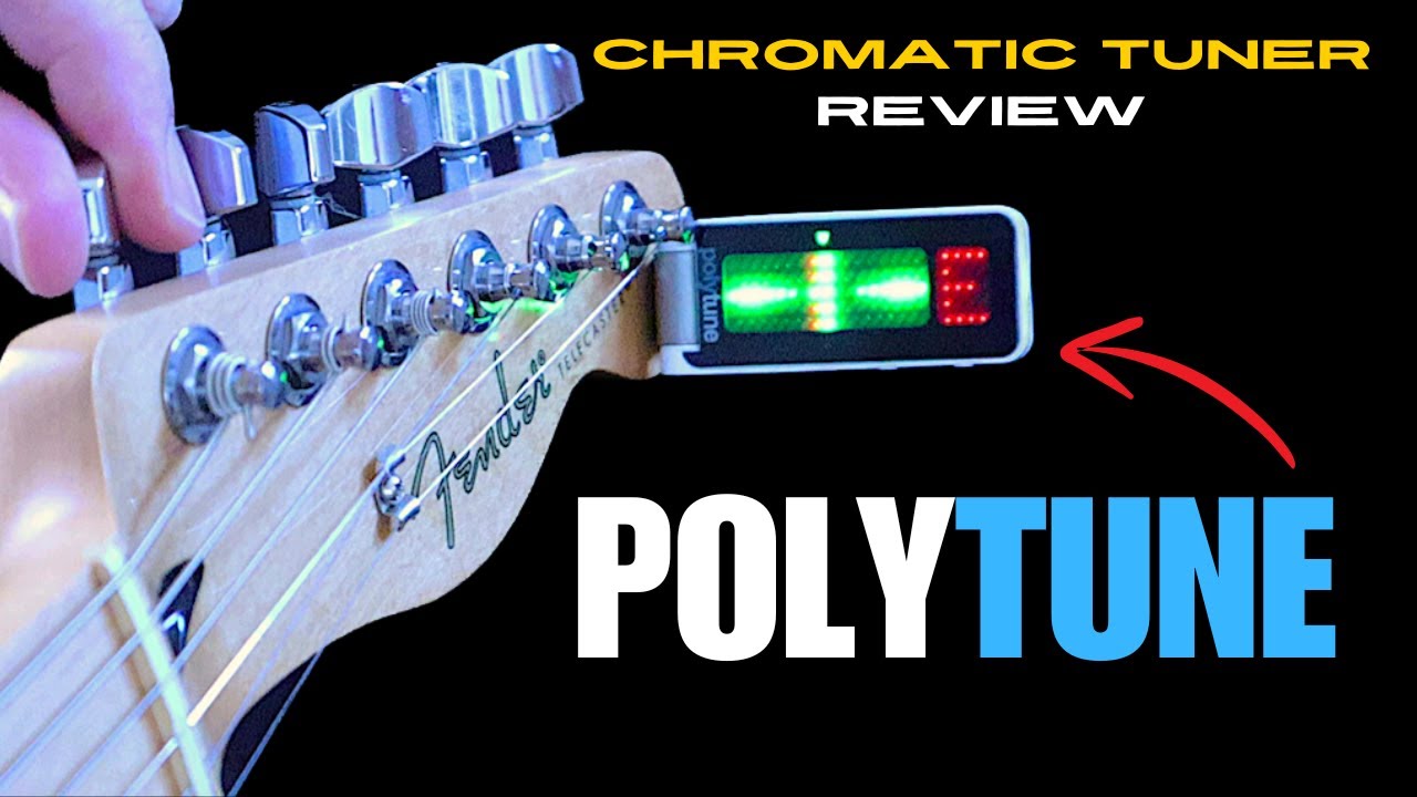 Polytune Guitar Tuner Setup - Unboxing to First Use