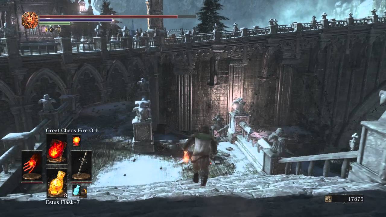 DARK SOULS 3 : Irithyll dungeon bonfire location