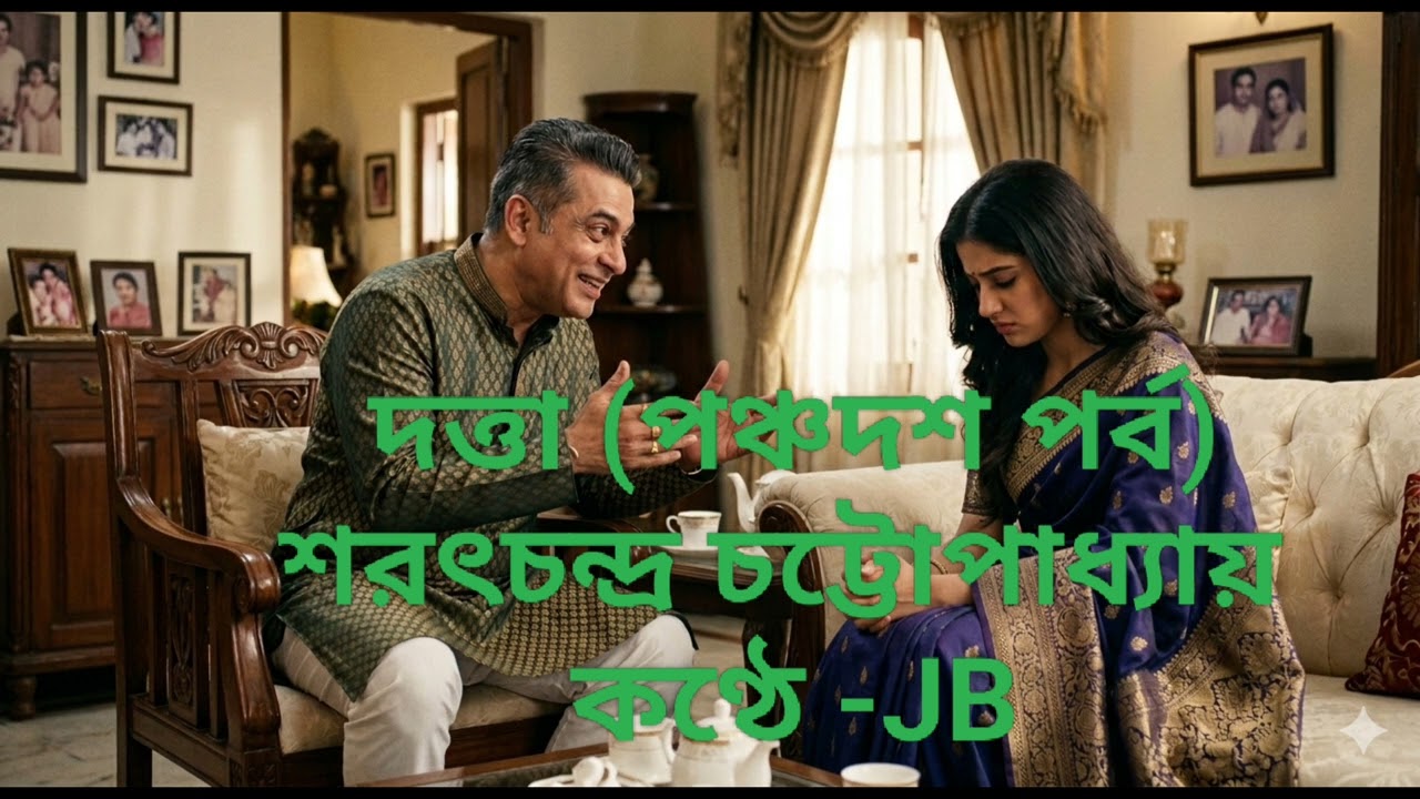 দত্তা (পঞ্চদশ পর্ব)- শরৎচন্দ্র চট্টোপাধ্যায়#bengalistory#socialstory#bengalistory 
