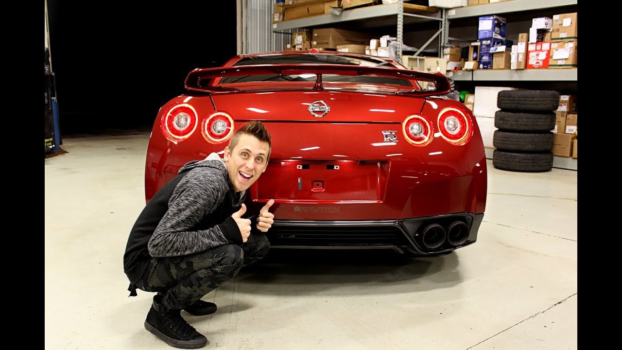 Fixing Up Roman Atwood Muted Nissan GT-R R35 w/ ARMYTRIX GTR Exhuast, NOW LOUD AND EXCITING!