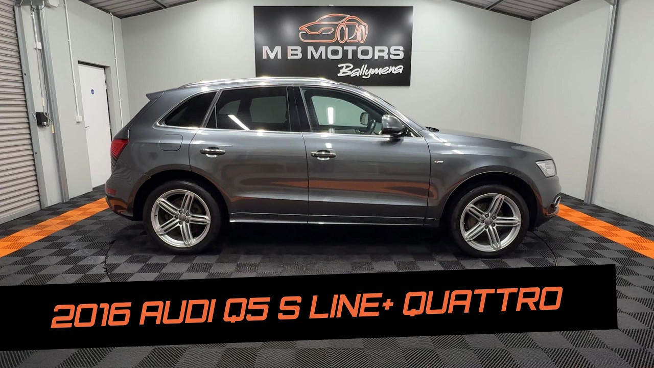 2016 Audi Q5 S Line+ TDI Quattro Auto 4WD - MB Motors, Ballymena #audiq5 #audisline #mbmotorsni