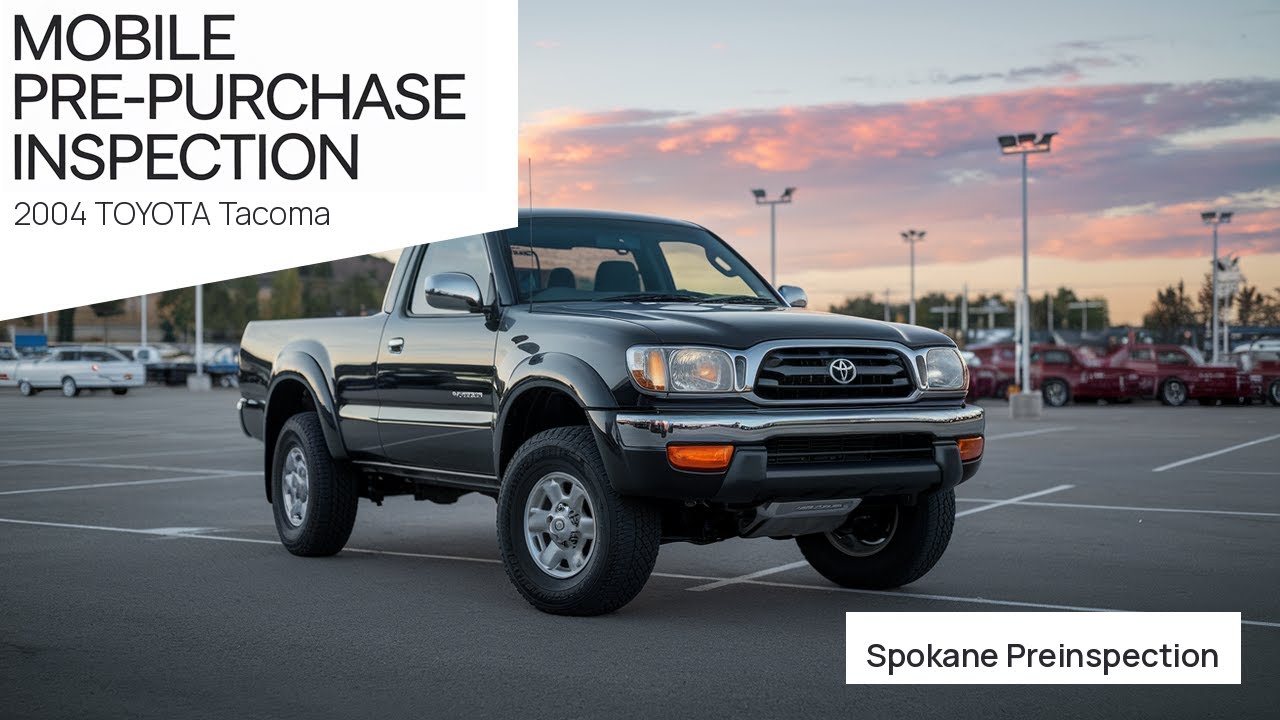 2004 TOYOTA Tacoma - Mobile Pre-Purchase Inspection Spokane WA - Spokane Preinspection
