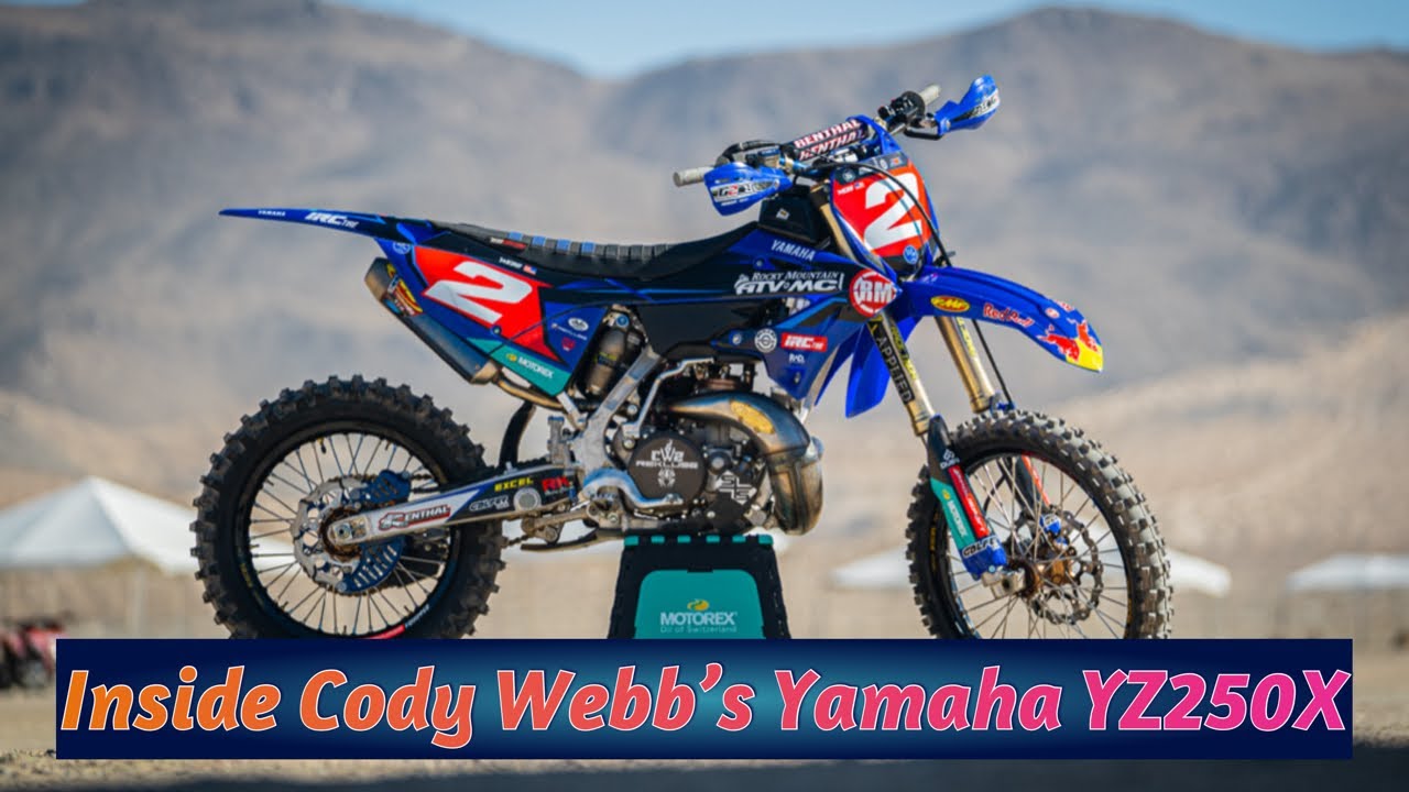 Walk Around Cody Webb's Yamaha YZ250X Race Machine