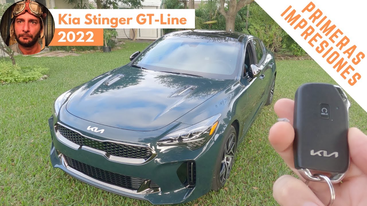 Kia Stinger GT-Line 2022 | Primeras Impresiones [POV-HD]