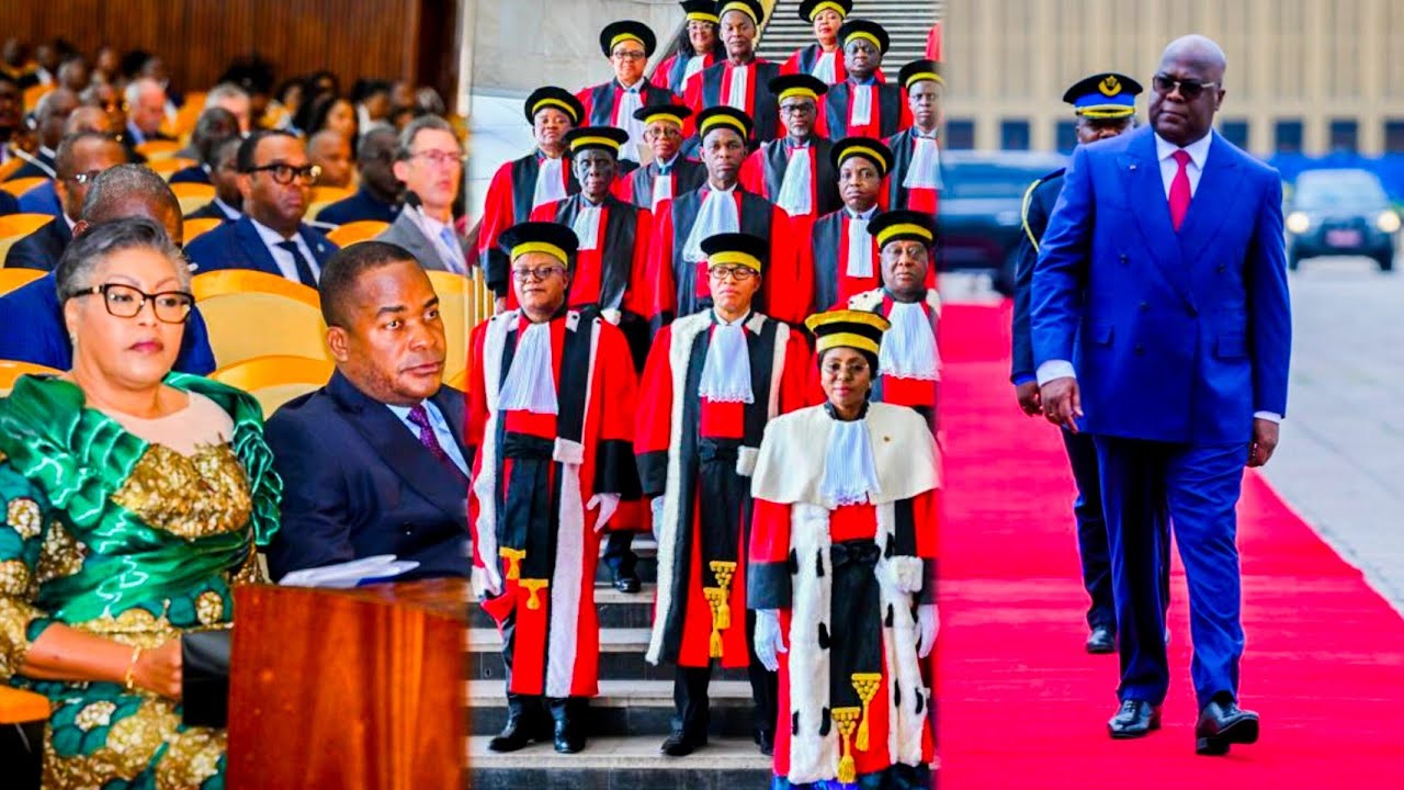 RDC : Félix Tshisekedi dans l'élégance pour soigner la Justice congolaise 😍😍😍