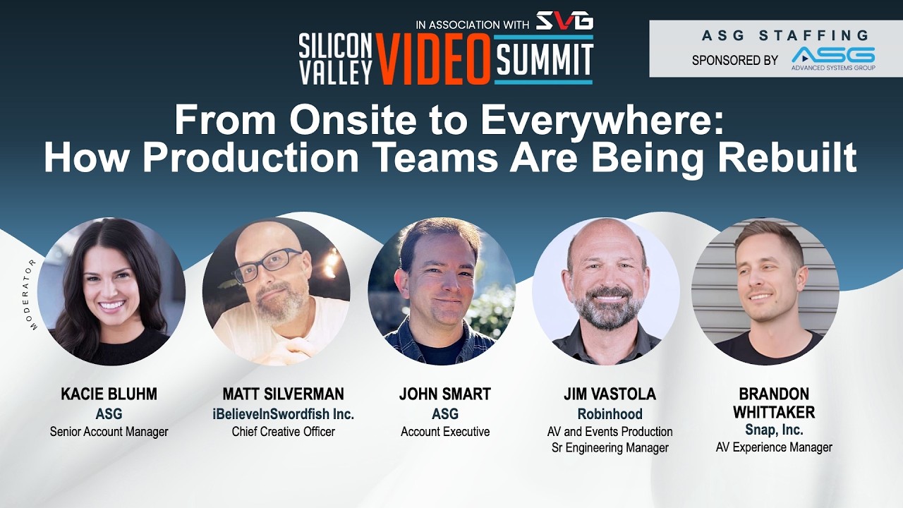 ASG Staffing Track: Onsite to Everywhere: How Production Teams Are Being Rebuilt