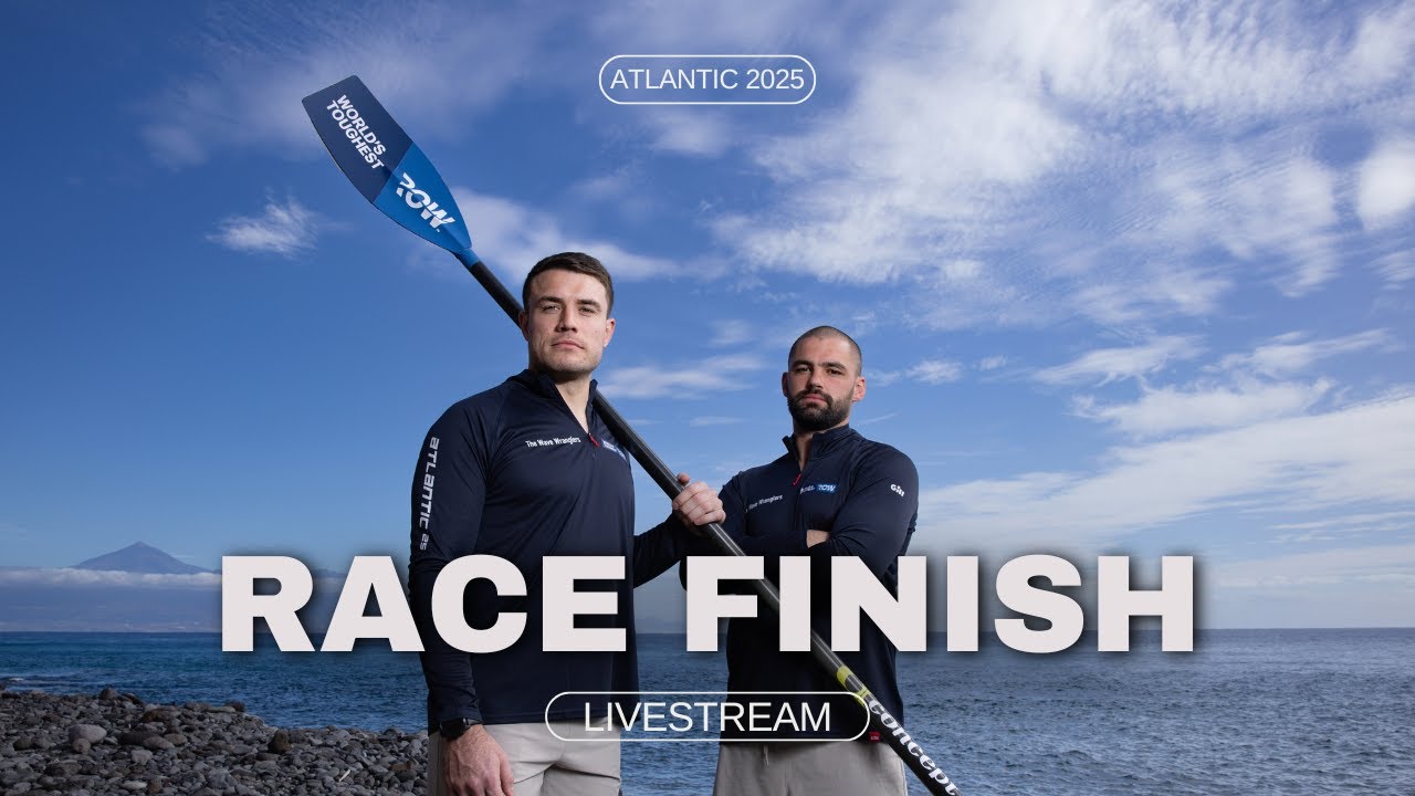 Race Finish Livestream | The Wave Wranglers 🇬🇧 | World's Toughest Row - ATLANTIC 2025