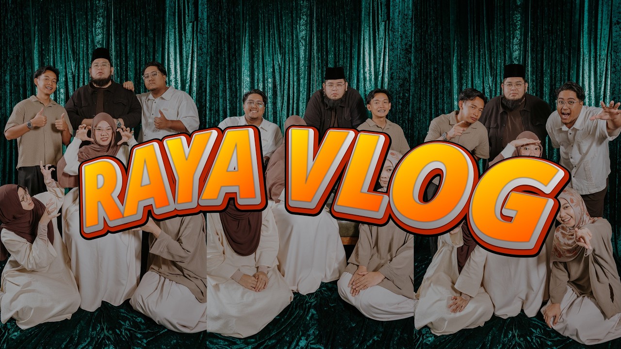 Family Raya Photography at their own homes! (Raya Momento Vlog)