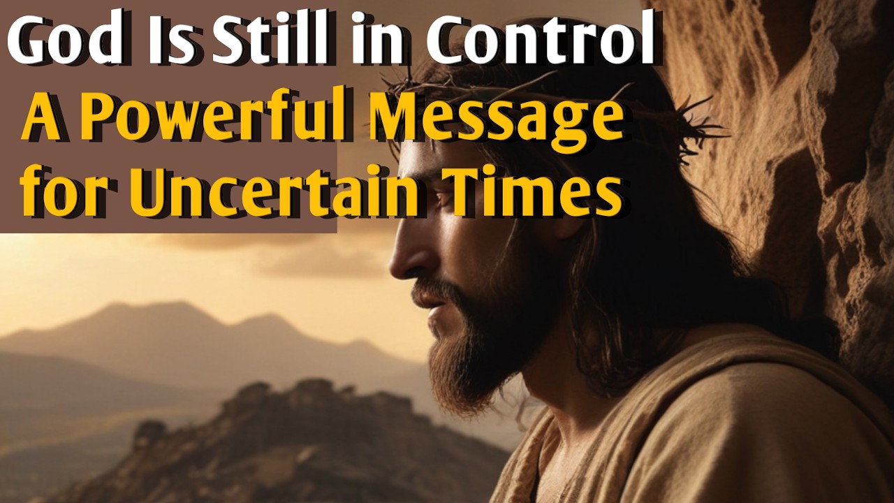 God Is Still in Control &ndash; A Powerful Message for Uncertain Times@jesusmessage