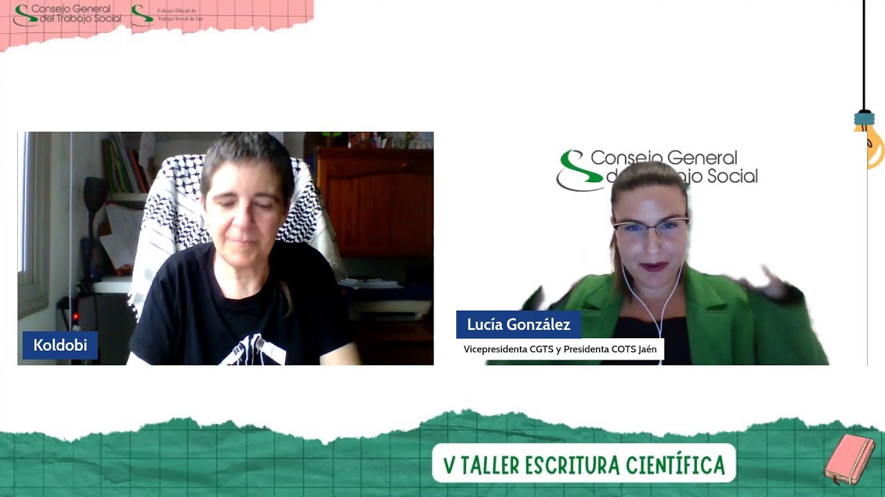 V Taller de Escritura Científica: trabajo social para la paz y por la transformación social