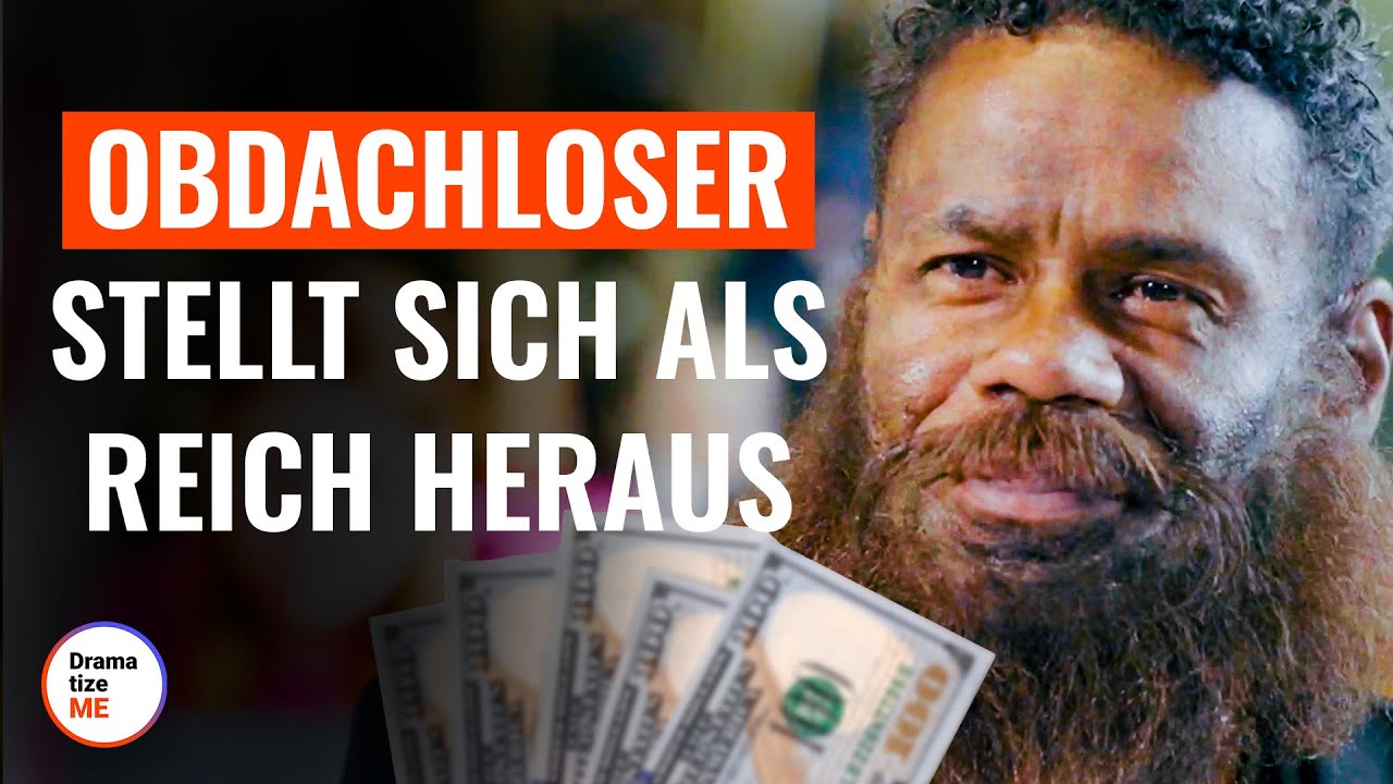 Obdachloser Stellt Sich Als Reich Heraus | @DramatizeMe Deutsch