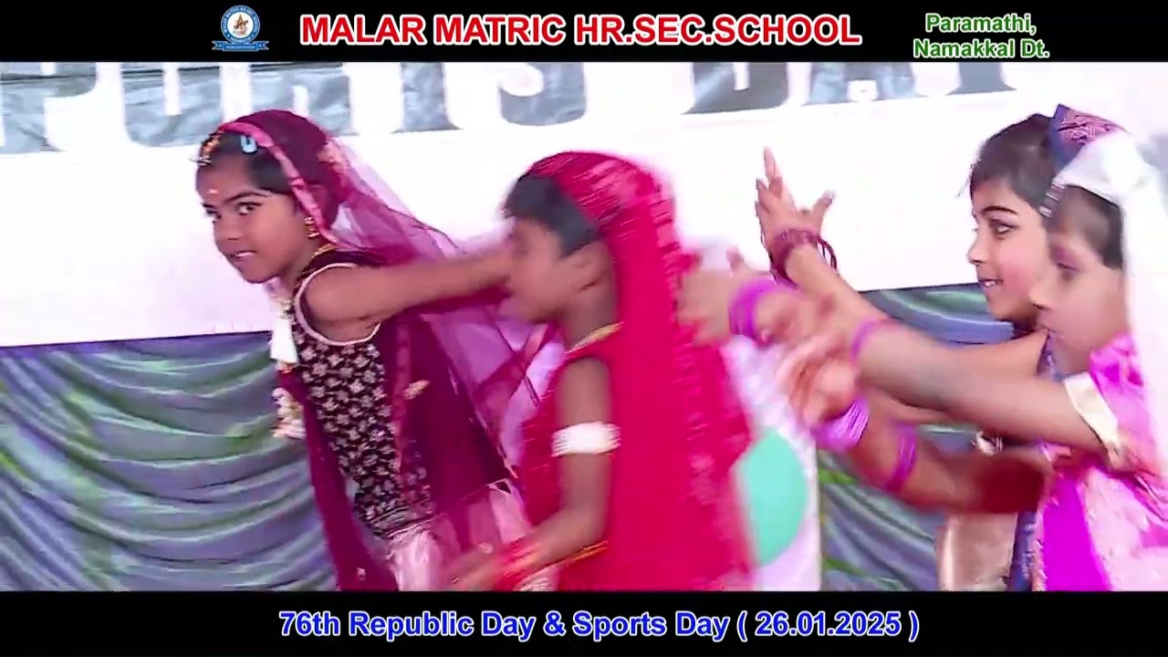 76th REPUBLIC DAY & SPORTS DAY | CULTURALS | 26.01.2025 | MALAR MATRIC HR SEC SCHOOL | PART 2