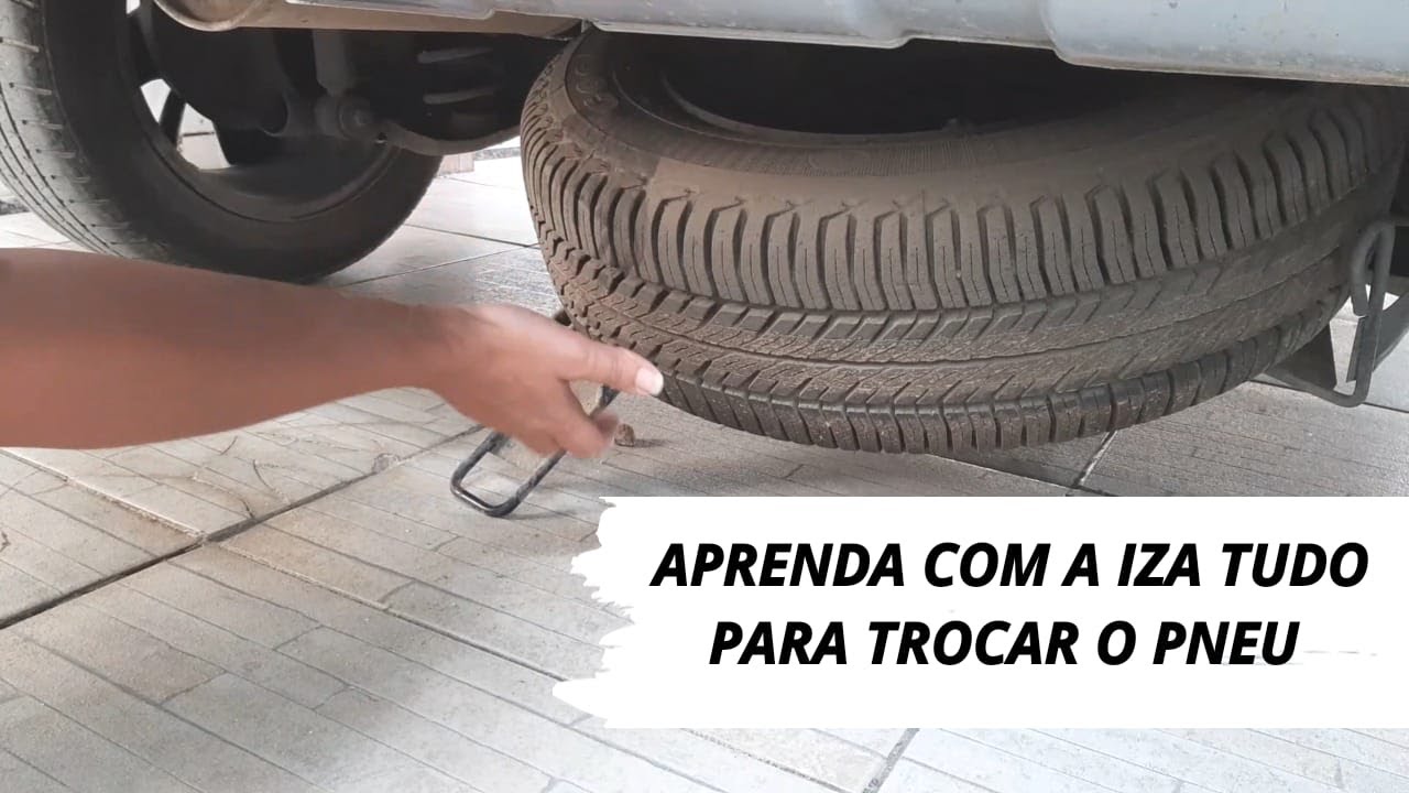 Aprenda com a Iza tudo para trocar pneu