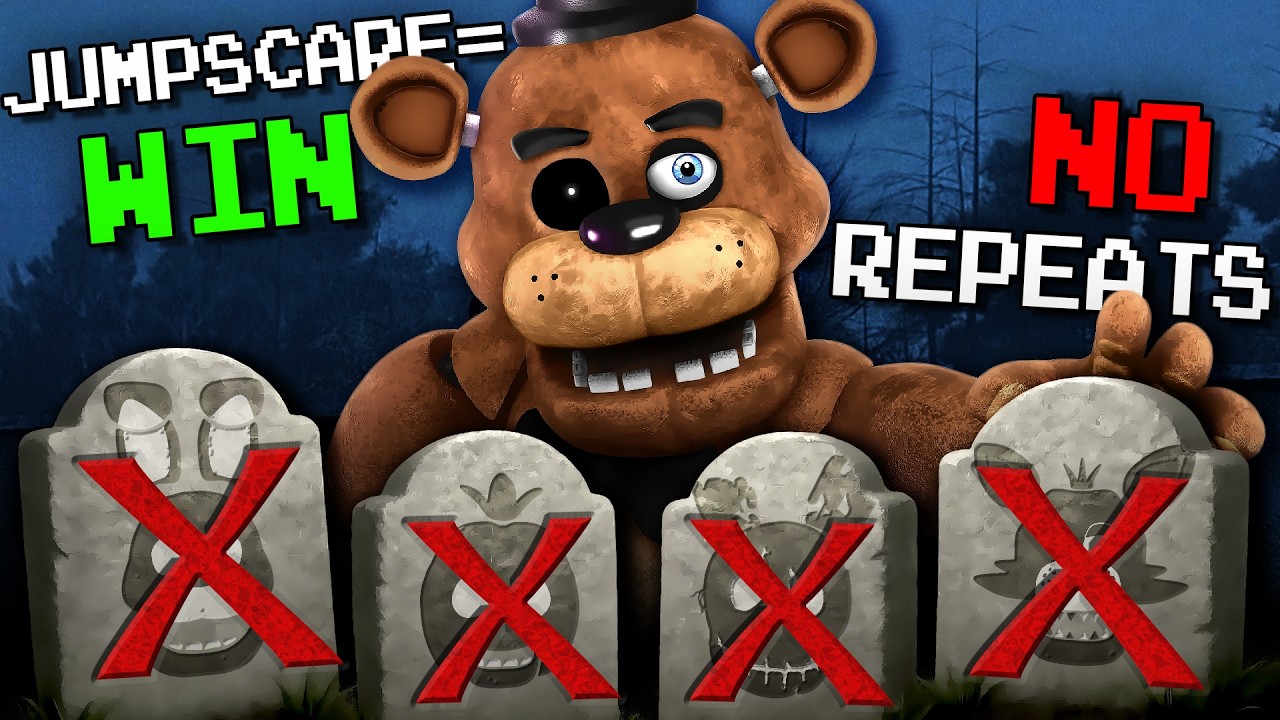 Скример FNAF Nuzlocke, но скример = победа