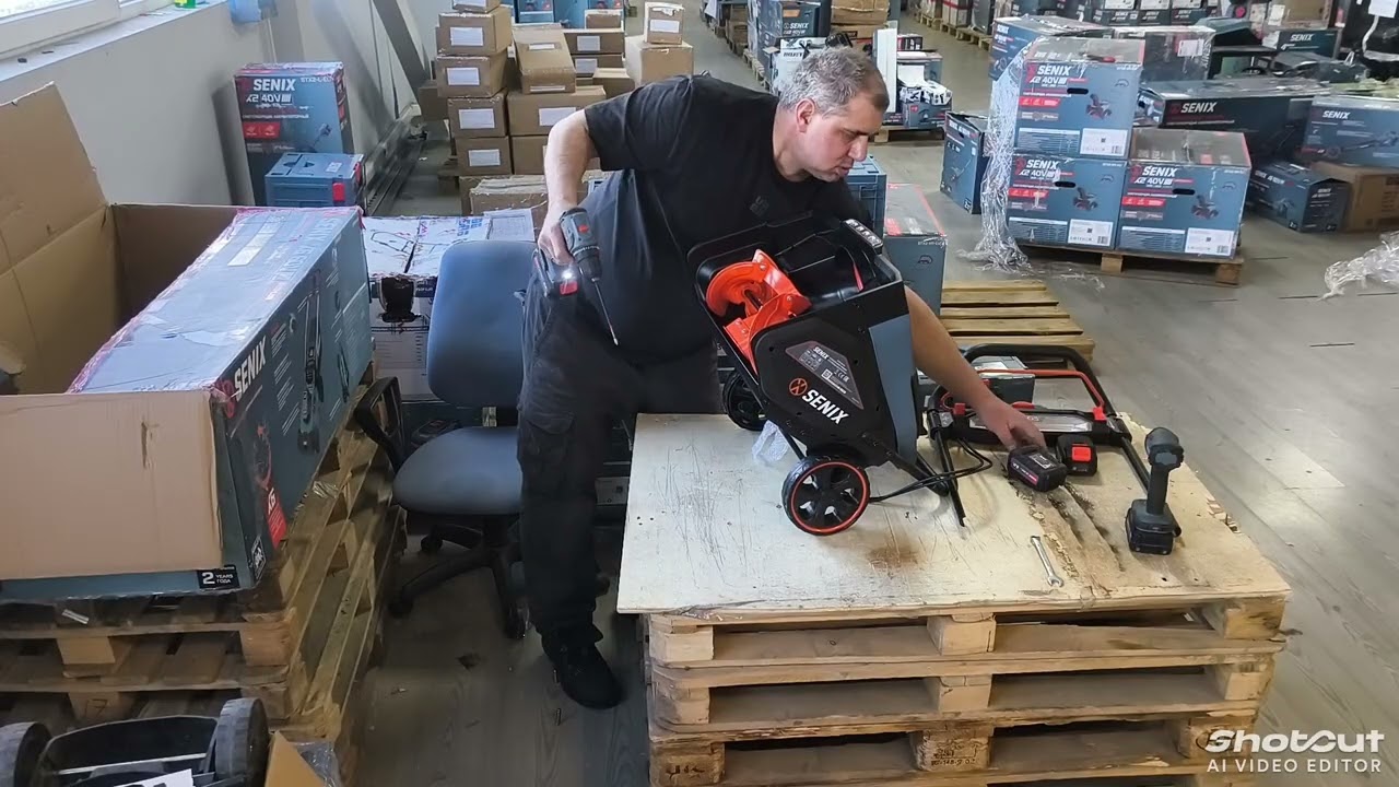 Senix STX2-M1-EU разборка для доступа к органам управления сборка ,