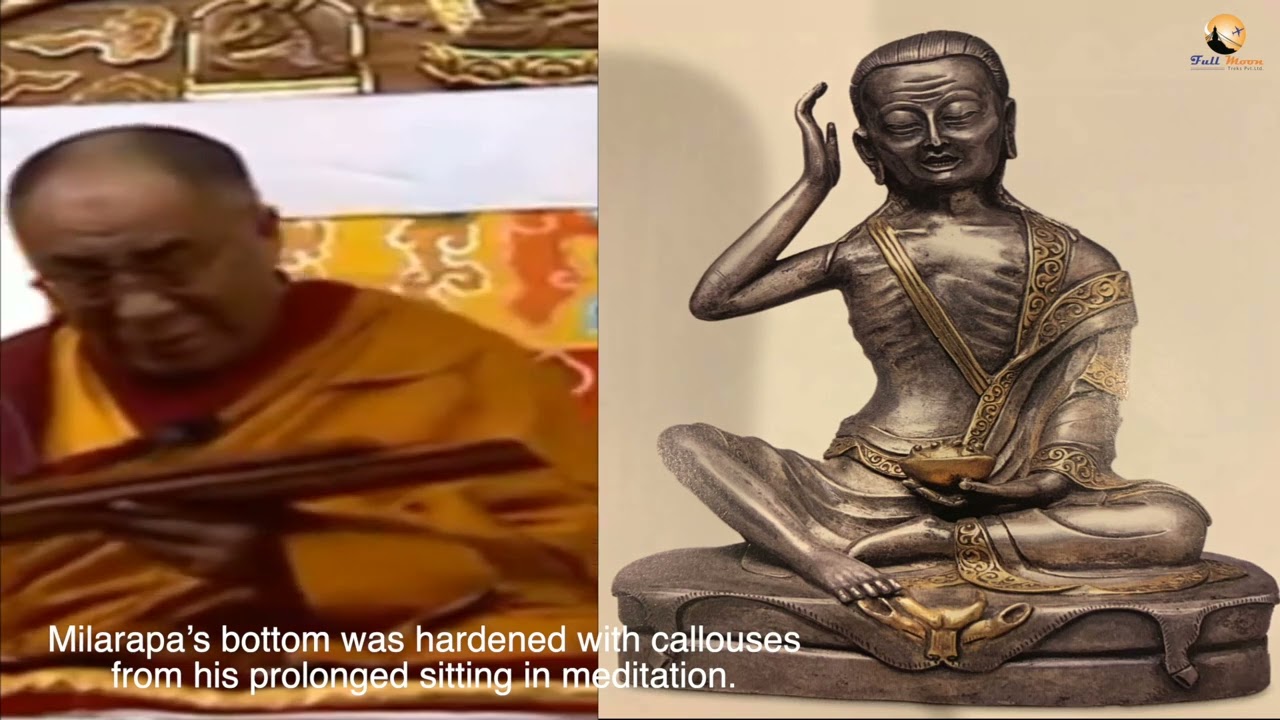 The best and final Teaching of Milarepa|| H.H. Dalai Lama, I crying for Bodhichitta ||Yogi Milarepa.