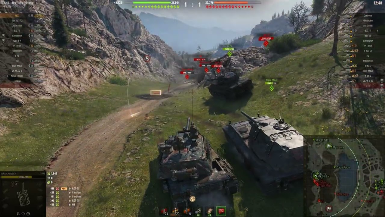 World of Tanks American Heavy Tank T803 4k dmg 3 kills