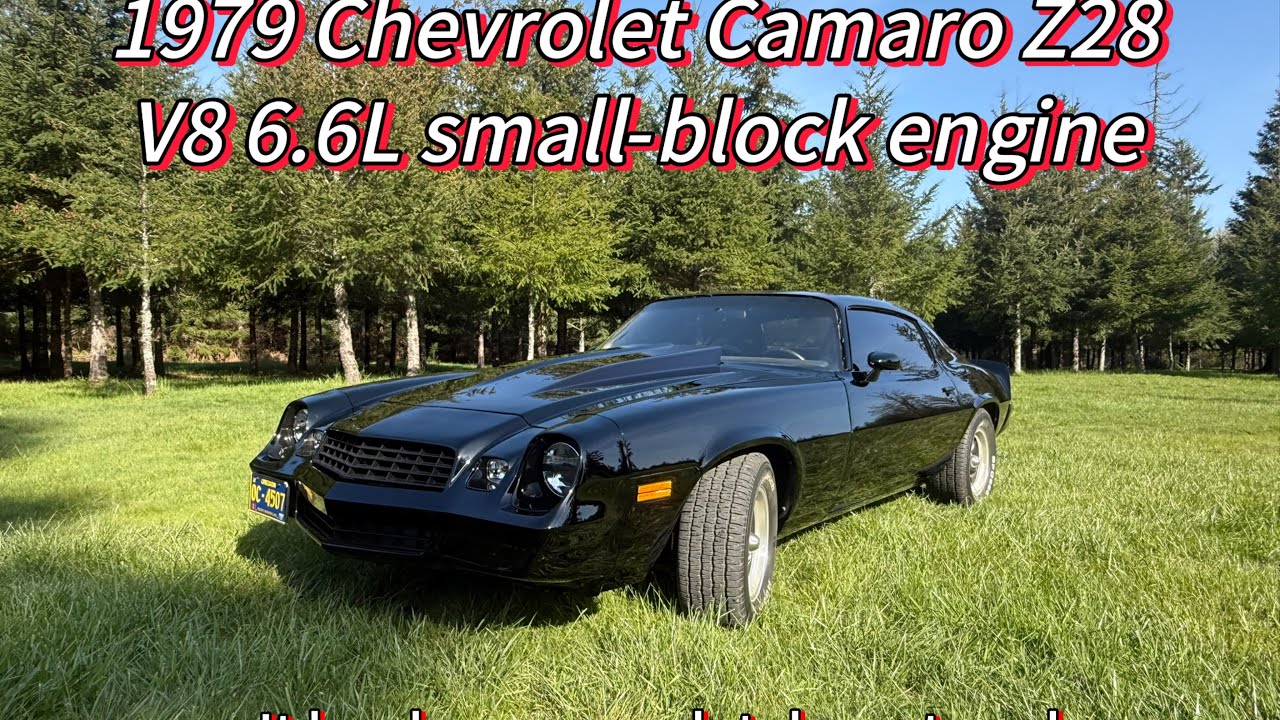 1979 Chevrolet Camaro  Z28 ///  It has been completely restored
