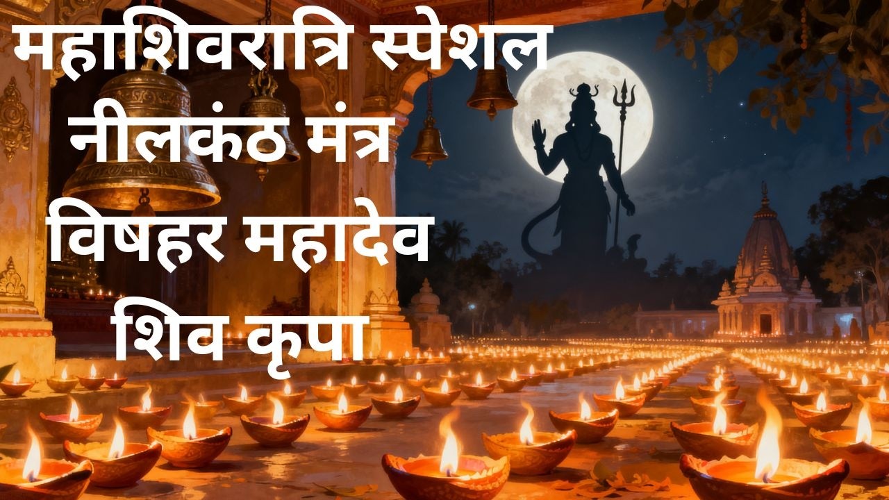 महाशिवरात्रि स्पेशल | नीलकंठ मंत्र | Neelkanth Mahadev Mantra | Powerful Shiva Chant